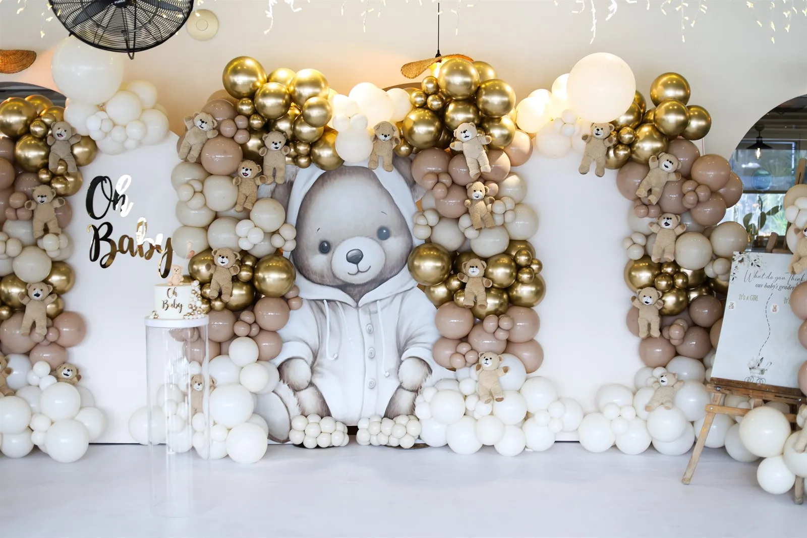 Baby Shower konsept dekoru