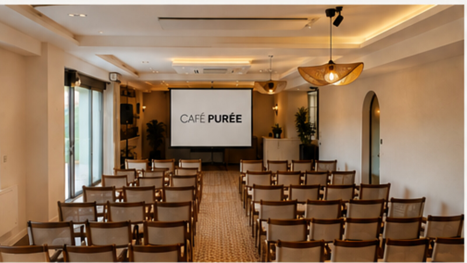 Café Purée seminer ve toplantı salonu