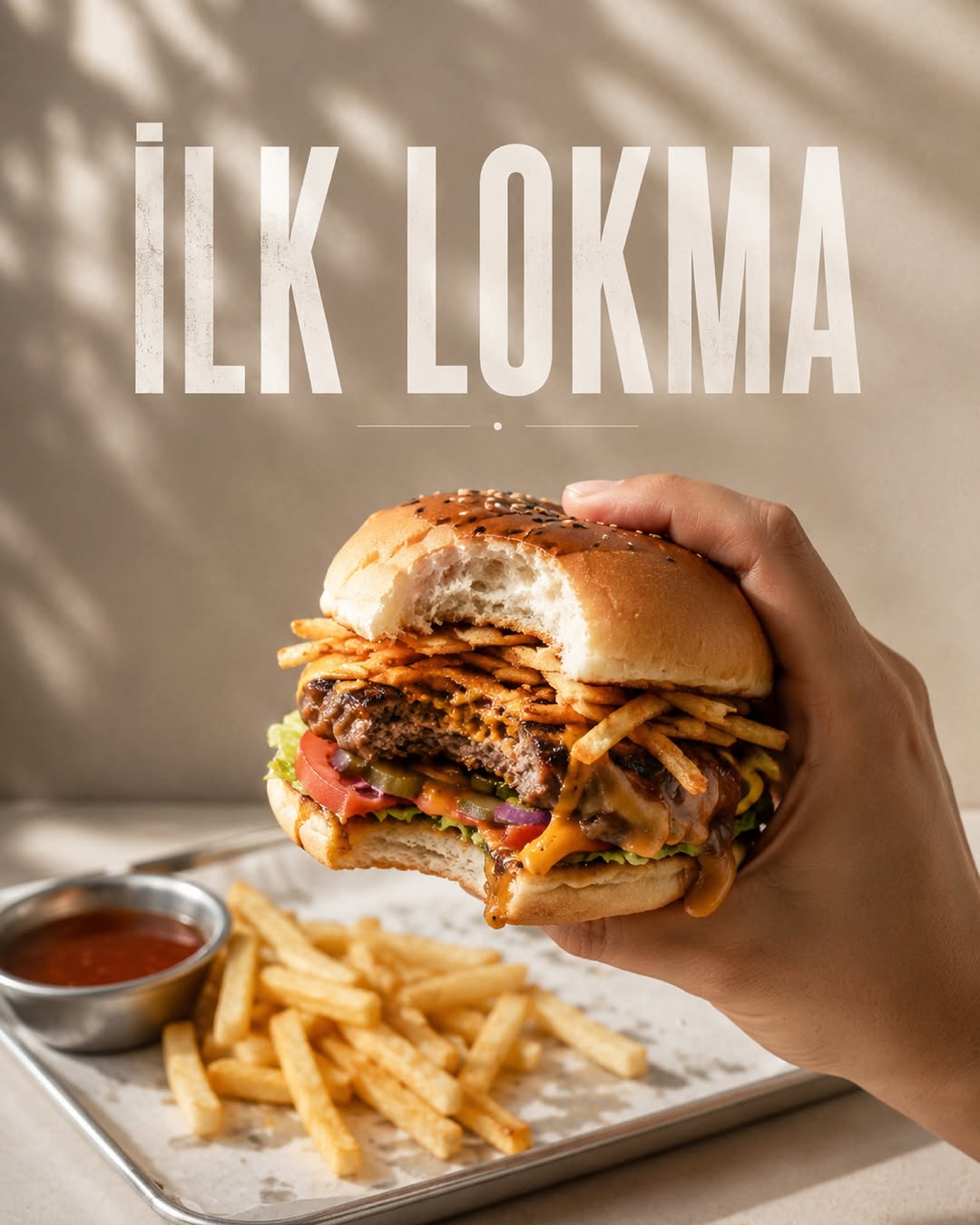 İlk lokmadan itibaren.