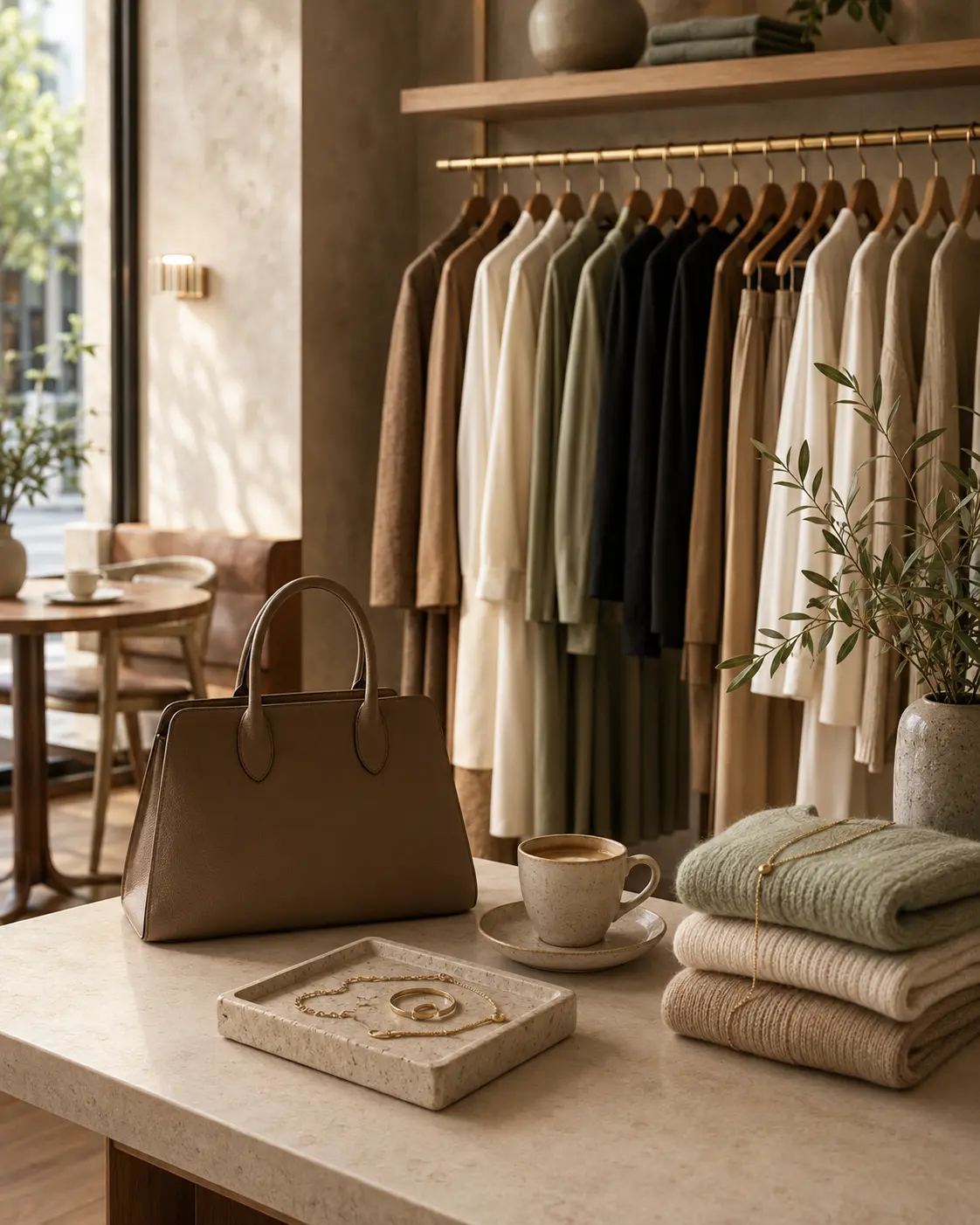 PuréeMaison butik giyim, takı, çanta ve kahve seçkisi